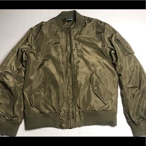 BP Olive Green Bomber Jacket